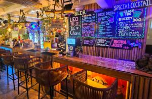 Salone o bar di Hideout Hostel