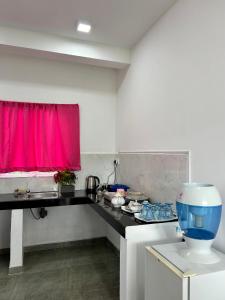 Kuchyň nebo kuchyňský kout v ubytování Shadow Homestay