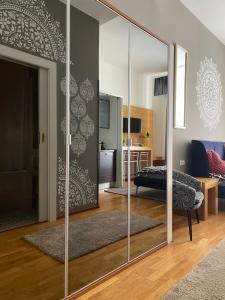 A kitchen or kitchenette at Golem