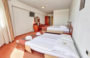 Postel nebo postele na pokoji v ubytování Hotel Krek Superior