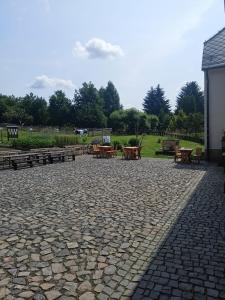 Zahrada ubytování Apartmány Včelín