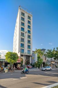 Bygningen som hotellet ligger i