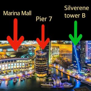 Fotografie z fotogalerie ubytování Vacay Lettings - Silverene - Next to Marina Mall with Amazing Marina View v Dubaji