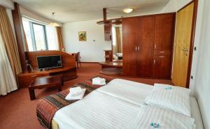 TV a/nebo společenská místnost v ubytování Hotel Krek Superior