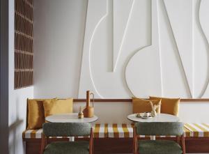Posedenie v ubytovaní NUMO Mykonos Boutique Resort