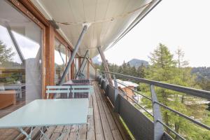 Balkón nebo terasa v ubytování Le Pichu - Appt avec vue montagne