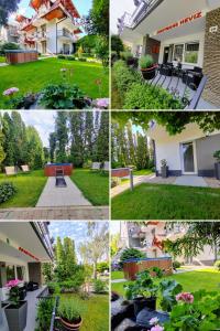 A garden outside Hévíz Apartman Hévíz