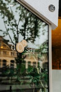 Certifikát, hodnocení, plakát nebo jiný dokument vystavený v ubytování Hôtel d'Orsay