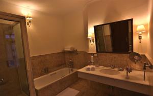 A bathroom at The Himalayan