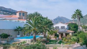 Γενική θέα στο βουνό ή θέα στο βουνό από  αυτή η βίλα