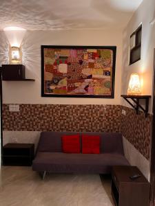 Istumisnurk majutusasutuses TicAna Apartments with all amenities lake view & terrace garden Ac Kitchen wifi
