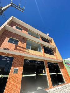 Bygningen som hotellet ligger i