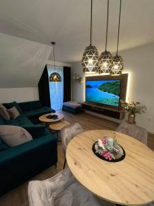 Posezení v ubytování SiestaKey Apartmán 14