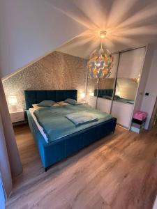 Postel nebo postele na pokoji v ubytování SiestaKey Apartmán 14