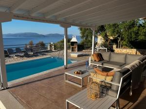 Gallery image of Villa Olivia Greece with private pool & seaview in Sivota Lefkada in Sivota
