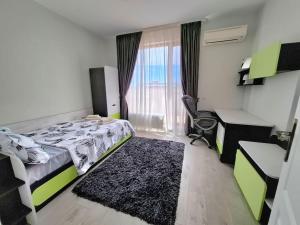 Ένα ή περισσότερα κρεβάτια σε δωμάτιο στο Spacious Prestige Penthouse