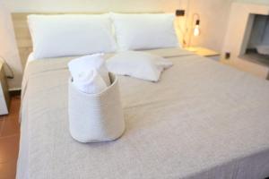 Postel nebo postele na pokoji v ubytování Il Quadrifoglio B&B