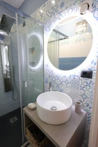 Koupelna v ubytování Il Quadrifoglio B&B