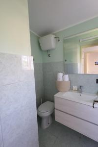 Koupelna v ubytování Il Quadrifoglio B&B