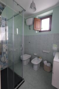 Koupelna v ubytování Il Quadrifoglio B&B