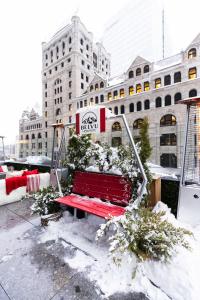 Montreal Marriott Chateau Champlain durante o inverno