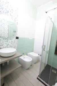 Koupelna v ubytování Il Quadrifoglio B&B