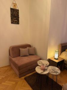Predel za sedenje v nastanitvi Loli apartman 2