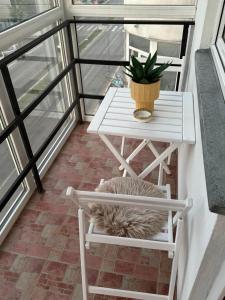 Balkon oz. terasa v nastanitvi Loli apartman 2