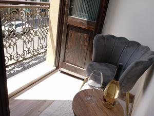Posezení v ubytování NIU Rooms