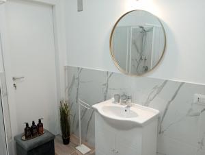 Koupelna v ubytování NIU Rooms