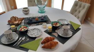 Jedlo v ubytovaní bed & breakfast alebo blízkom okolí
