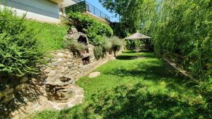 Zahrada ubytování Apartmani Drinske ploce