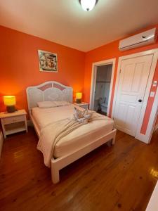 Postel nebo postele na pokoji v ubytování Hotel Bocas Town