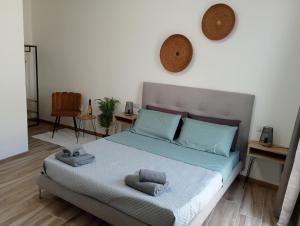 Postel nebo postele na pokoji v ubytování NIU Rooms