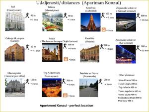 Fotografia z galérie ubytovania Konzul -Top apartment, strict center, parking v destinácii Osijek