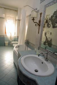 Koupelna v ubytování Rosa dei Venti B&B