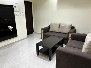 Posezení v ubytování أجنحة وارفه لشقق المخدومة Warefa Serviced Aparthments