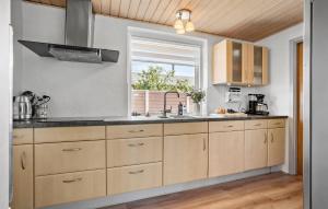 Η κουζίνα ή μικρή κουζίνα στο 3 Bedroom Awesome Home In Videbæk