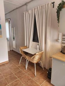 Posezení v ubytování Siempre Feliz La Casita Los Molinos