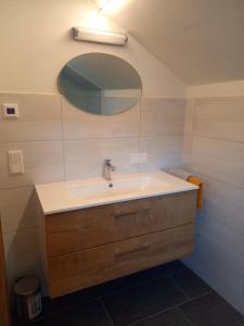 Kúpeľňa v ubytovaní Ferienwohnung Feichter