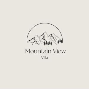 a logo for mountain view villa at Mountain Villa in Maries