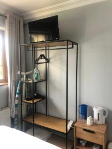 Postel nebo postele na pokoji v ubytování Manorlodge
