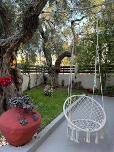 Κήπος έξω από το Valia House Thassos