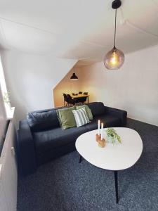 Posezení v ubytování Cozy 1 bedroom apartment A