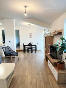 Η κουζίνα ή μικρή κουζίνα στο Apartma Pergola