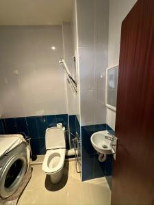 Koupelna v ubytování complexe al massira imm 13 n 6 etg 2