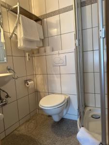 Koupelna v ubytování Haus Berrenrath