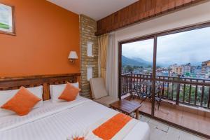 Katil atau katil-katil dalam bilik di Pokhara Batika