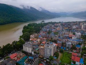 Landskap semula jadi dekat dengan hotel