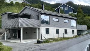 Bygningen som lejligheden ligger i